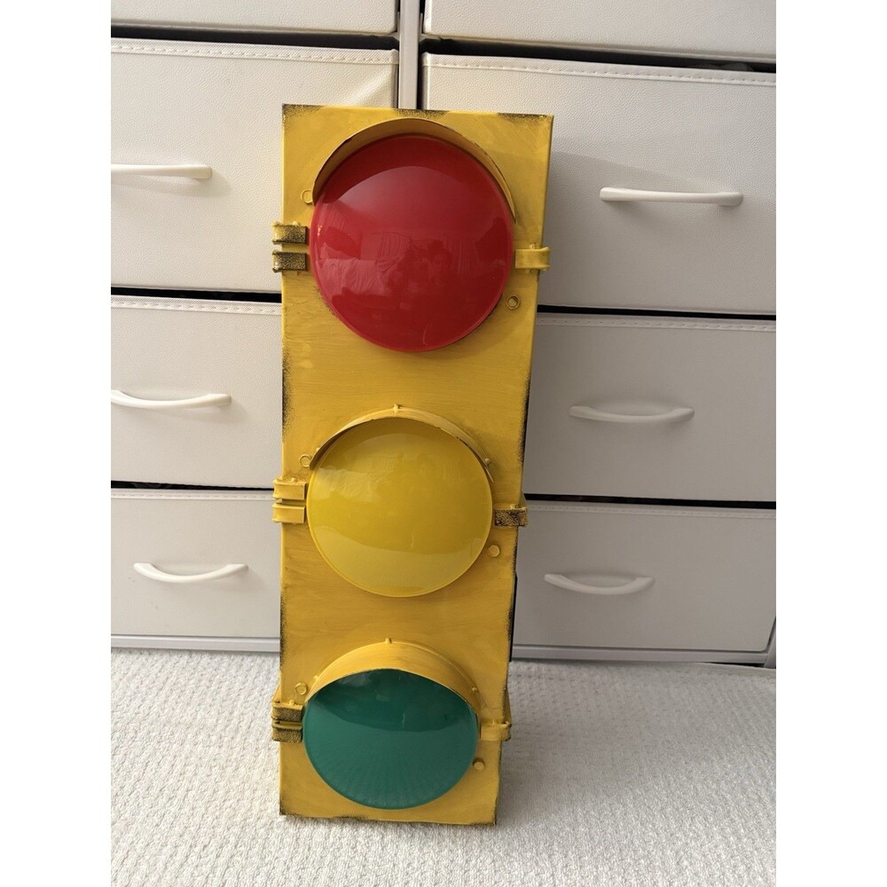 Hobby Lobby Traffic Light 24"x 9" Wall Decoration Bar Light Home Decor Lights Up